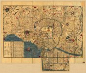 Pocket Map of Edo (Photo courtesy of Wikipedia)
