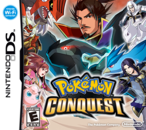 "Pokémon Conquest", where you can see Oda Nobunaga portrayed in the upper middle. (Photo courtesy of Wikipedia)